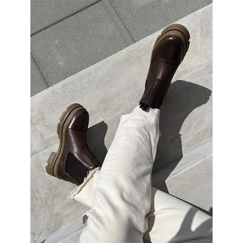 Copenhagen Shoes Dame Støvler You And Me Low 22 847 Mørkebrun