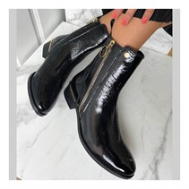 Copenhagen Shoes Dames Fever 22 Laklaarzen 038 Zwarte Lak