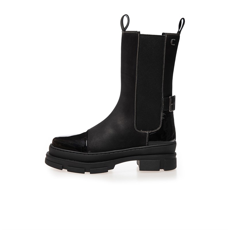 Copenhagen Shoes Damen Die Glauben Stiefel 038 Black Patent