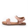 Copenhagen Shoes Sandalen aus silberfarbenem Wildleder Mädchen 1738 Nude