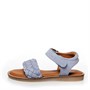 Copenhagen Shoes Sandalki zamszowe dla dziewczynki kolor 0034 jasnoniebieski