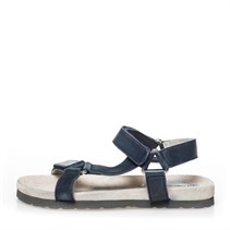 Copenhagen Shoes 116 sandały dla dziewczynek kolor granatowy nubuk
