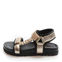 Copenhagen Shoes Piger Elsker Strand Sandaler 0051 Guld