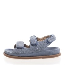 Copenhagen buty 0302 sandały ze skóry z ćwiekami dla niej kolor Cloud