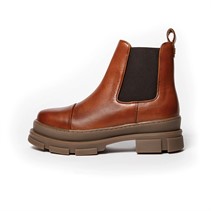 Copenhagen Shoes Dame Støvler Der Ligner Dig 0241 Cognac