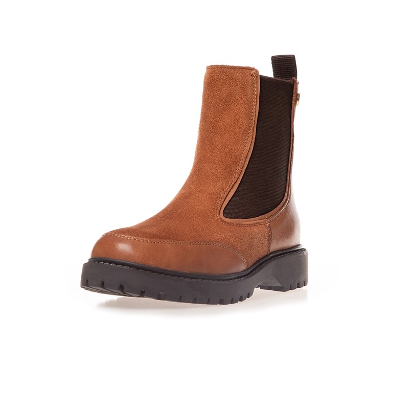 Copenhagen Shoes Mädchen Herbst Stiefel 0241 Cognac
