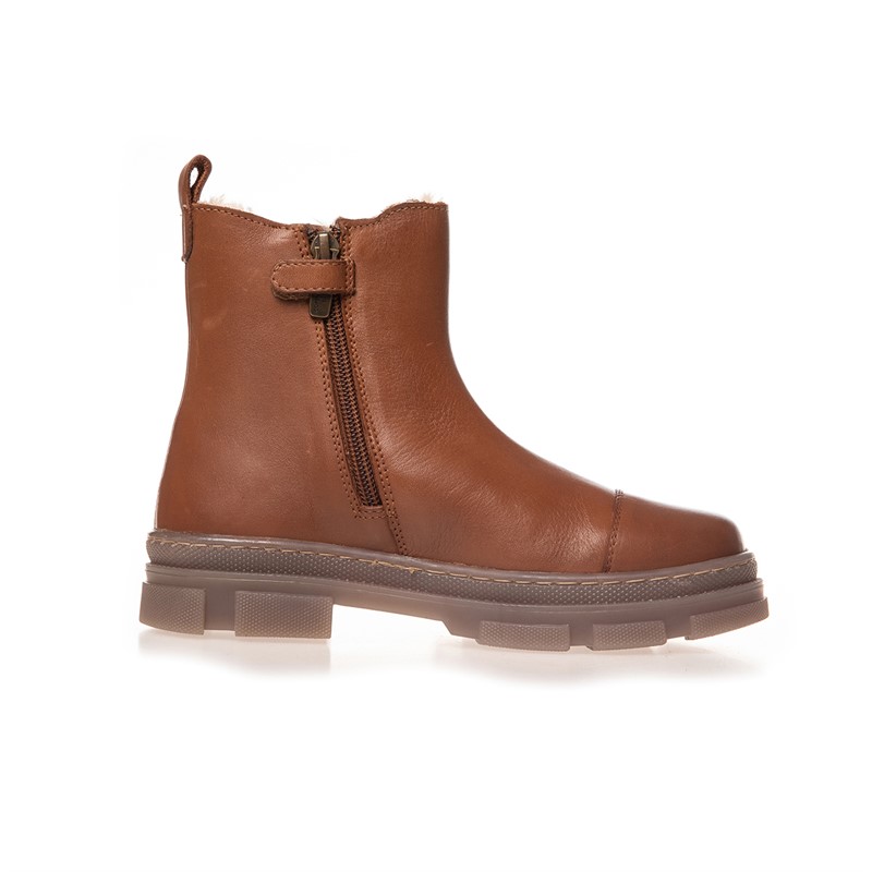 Copenhagen Shoes Mädchen Gut Aussehende Niedrige Stiefel 112 Cognac
