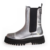 Copenhagen Shoes Dames Geel Zilver Laarzen 0050 Zilver