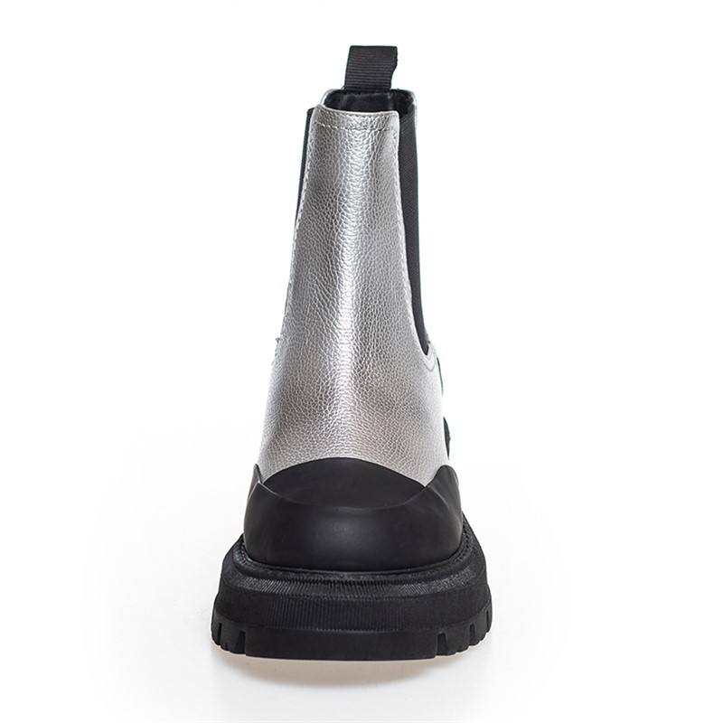 Copenhagen Shoes Damen Sally Mädchen 23 niedrige Stiefel 0050 Silber