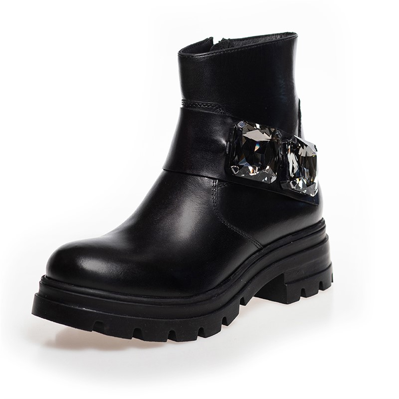 Copenhagen Shoes Damen machen glücklich Stiefel 0001 Schwarz