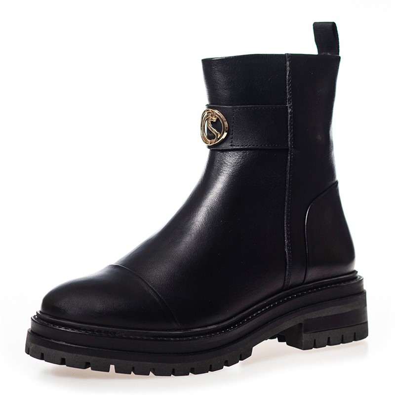 Copenhagen Shoes Damen Alle Guten Vibes Stiefel 0001 Schwarz