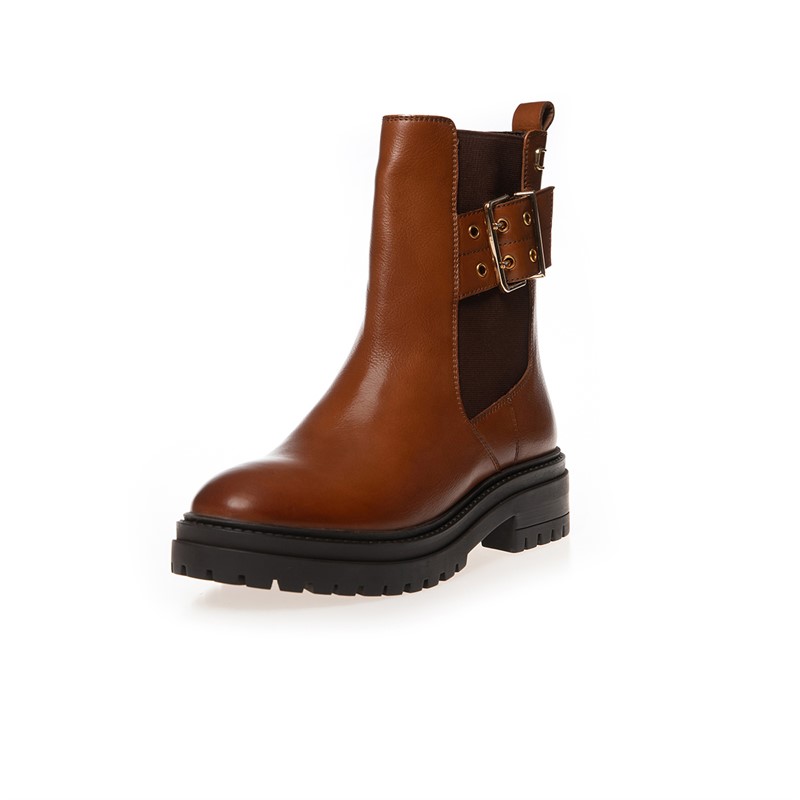 Copenhagen Shoes Damenschuhe es ist wie Herbst Stiefel 0241 Cognac