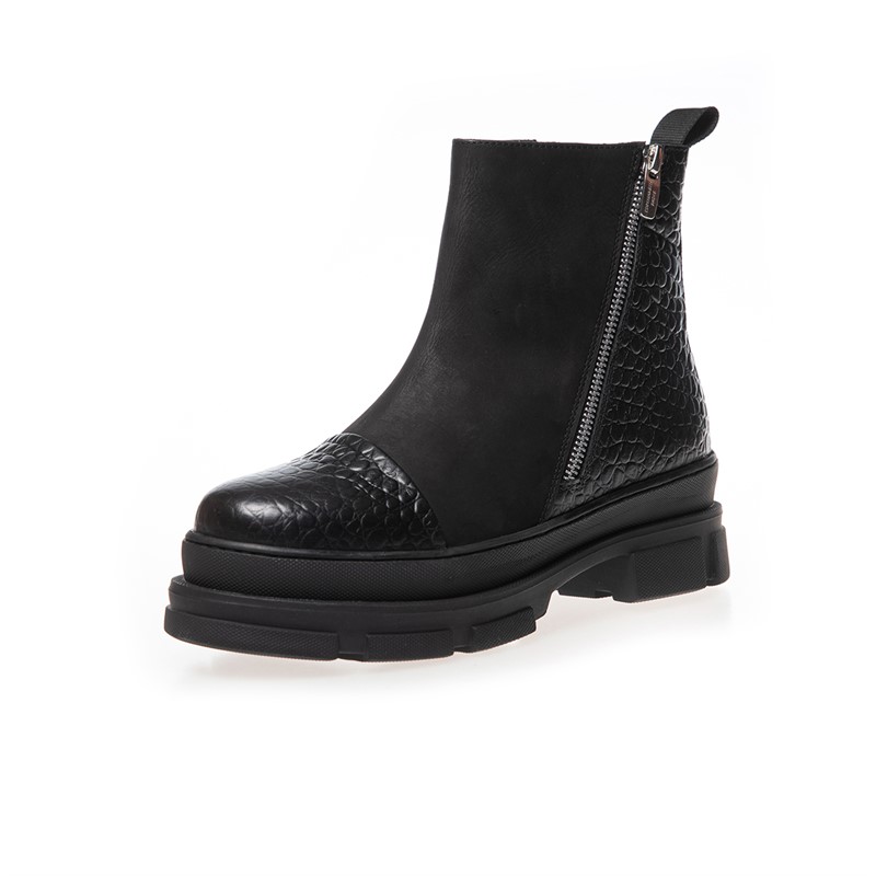 Copenhagen Shoes Damen Gute Laune Nur Stiefel 0001 Black