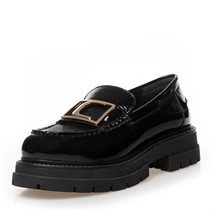 Copenhagen Shoes Dames iconische wandeling lakleren loafer 0011 Black Patent