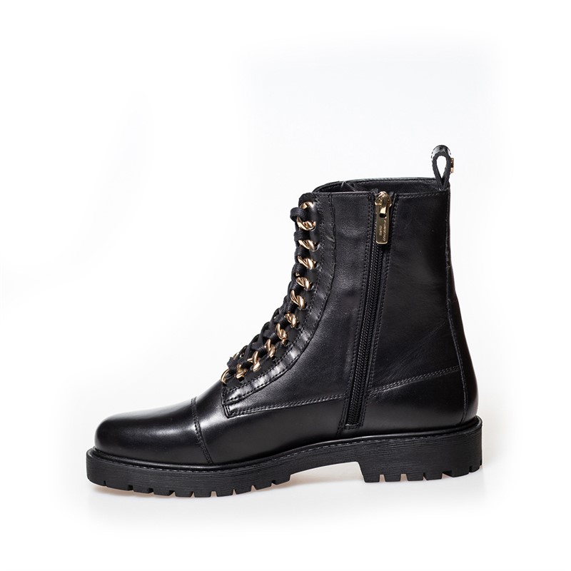 Copenhagen Shoes Damen Rock 22 Stiefel 039 Black Gold