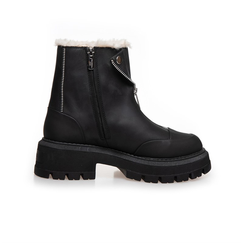 Copenhagen Shoes Damen Es Ist Nur Ein Schneetag Stiefel 0001 Black