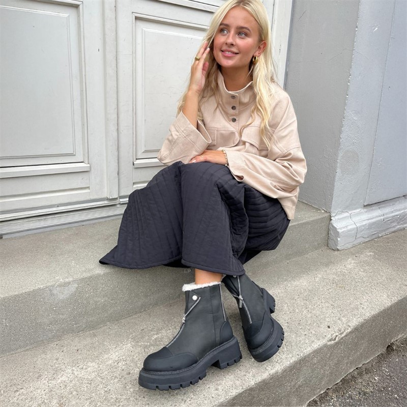 Copenhagen Shoes Damen Es Ist Nur Ein Schneetag Stiefel 0001 Black