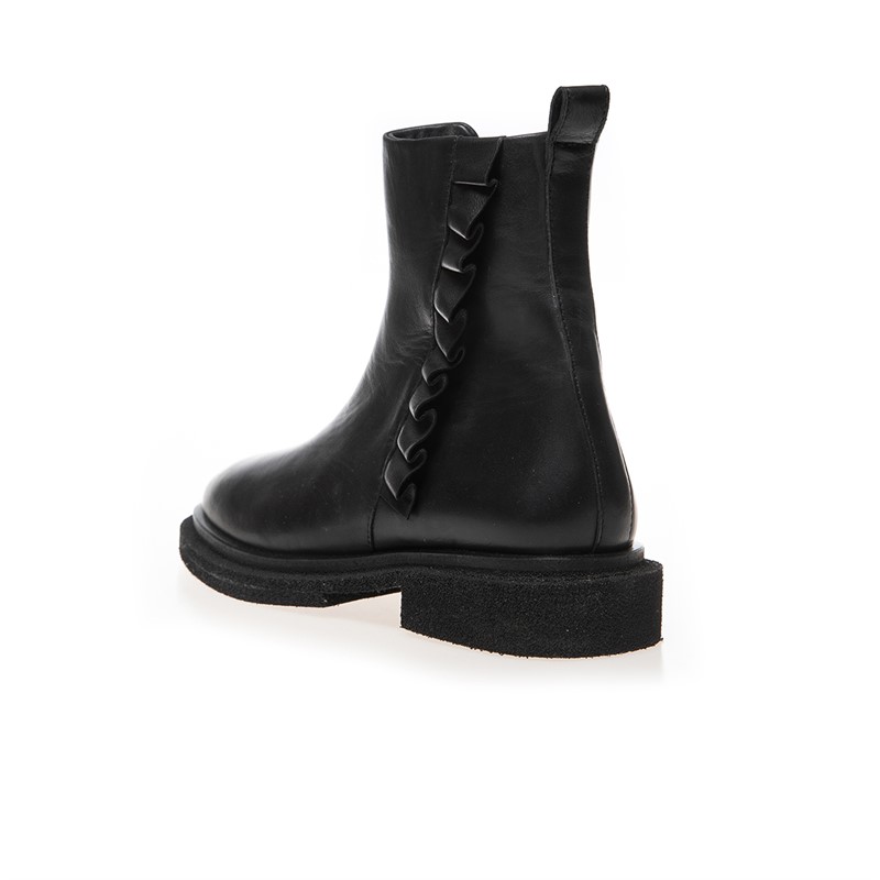 Copenhagen Shoes Damen Der Mode Vibe Stiefel 0001 Black