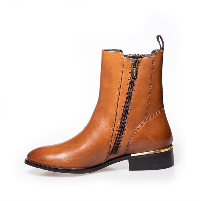 Copenhagen Shoes Damen Neue Fever 22 Cognac Stiefel 0241 Cognac