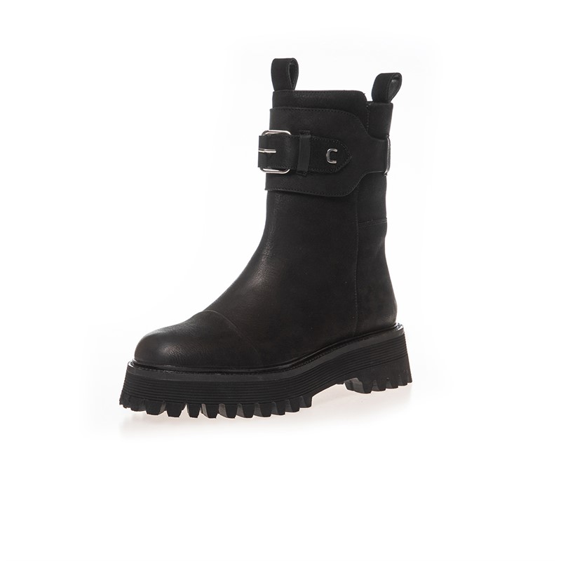 Copenhagen Shoes Damen Schuhe Schwarz Stiefel 0001 Black
