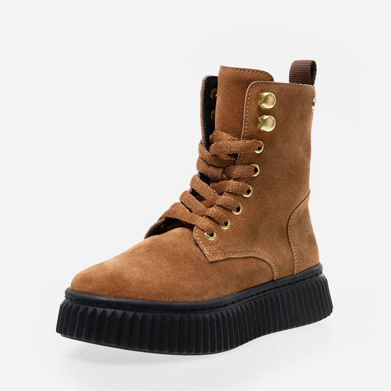 Copenhagen Shoes Girls Vera Boots 0241 Cognac