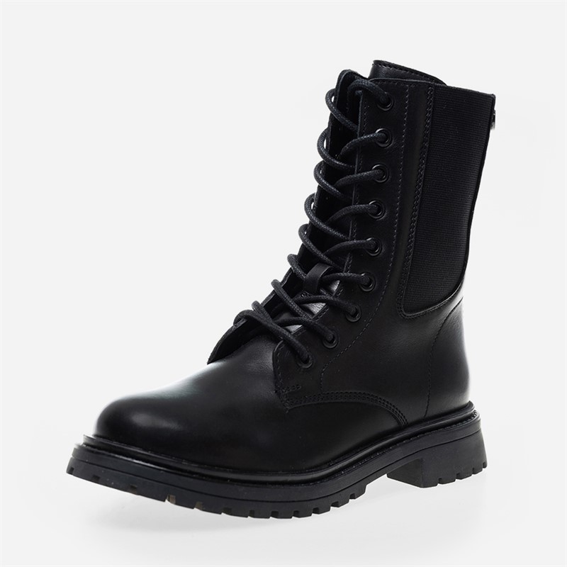 Copenhagen Shoes Girls Kaylee High Boots 0001 Black