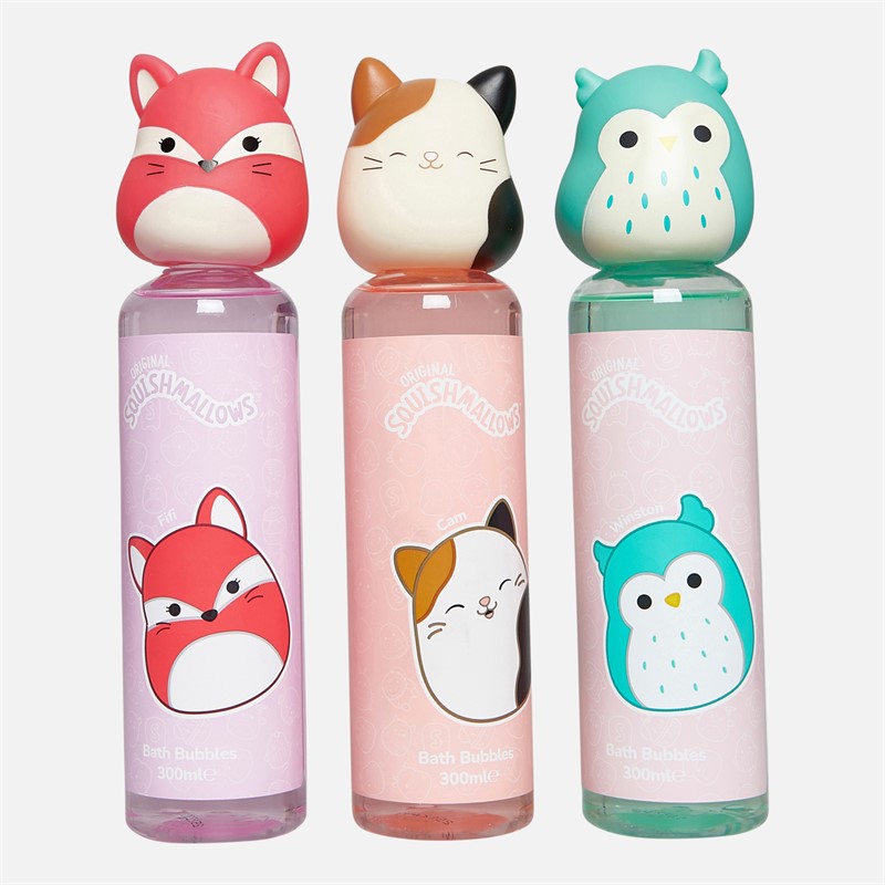 Squishmallows Kids Bubble Bath Gift Set Multi