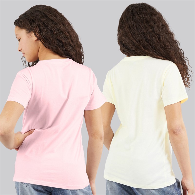 Squishmallows Fille Pacquet Double t-shirts Gardenia/Ballerina