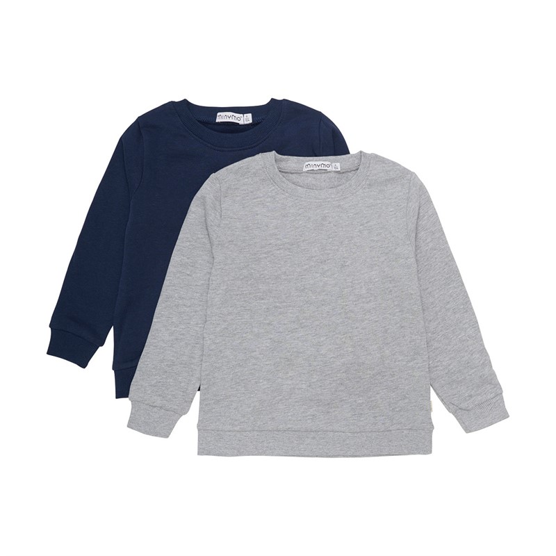 Minymo Kids Sweaters Grijs
