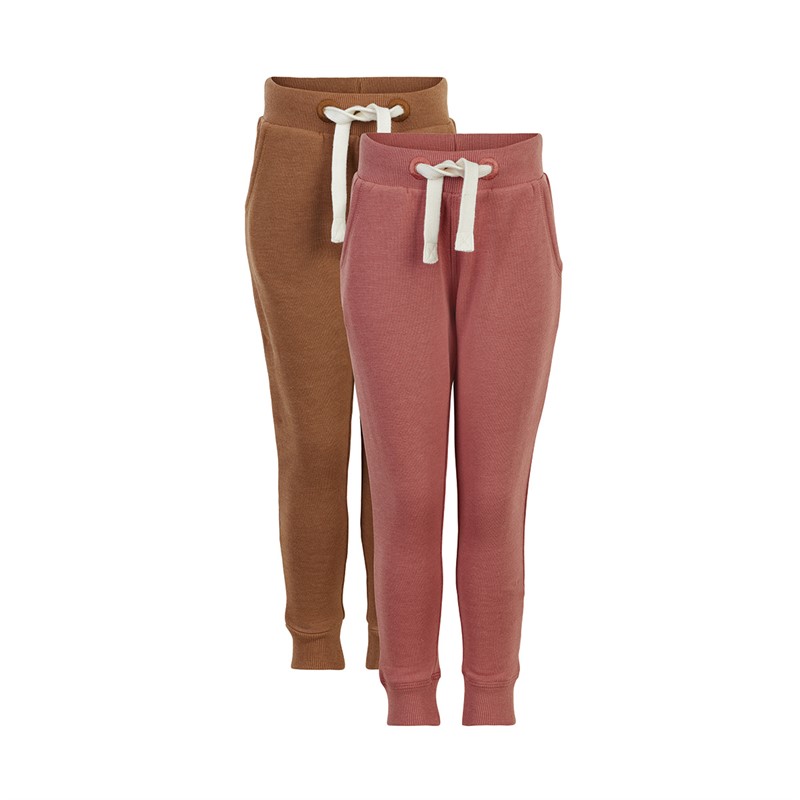 Minymo Meisjes Basic Joggingbroek Roze