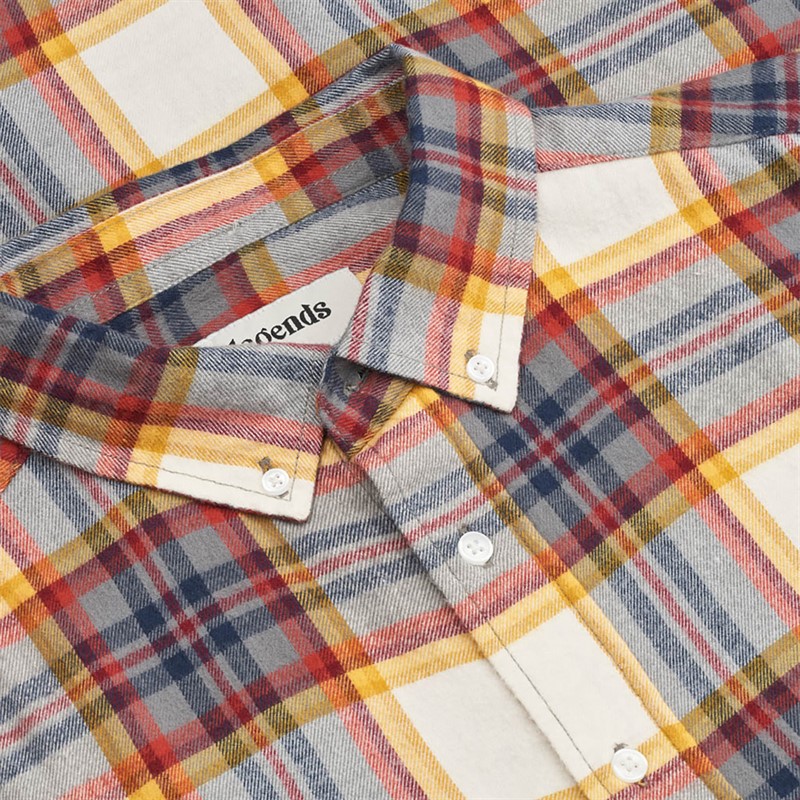 Legends Herre Langærmet shirts Flerfarvet Ternet