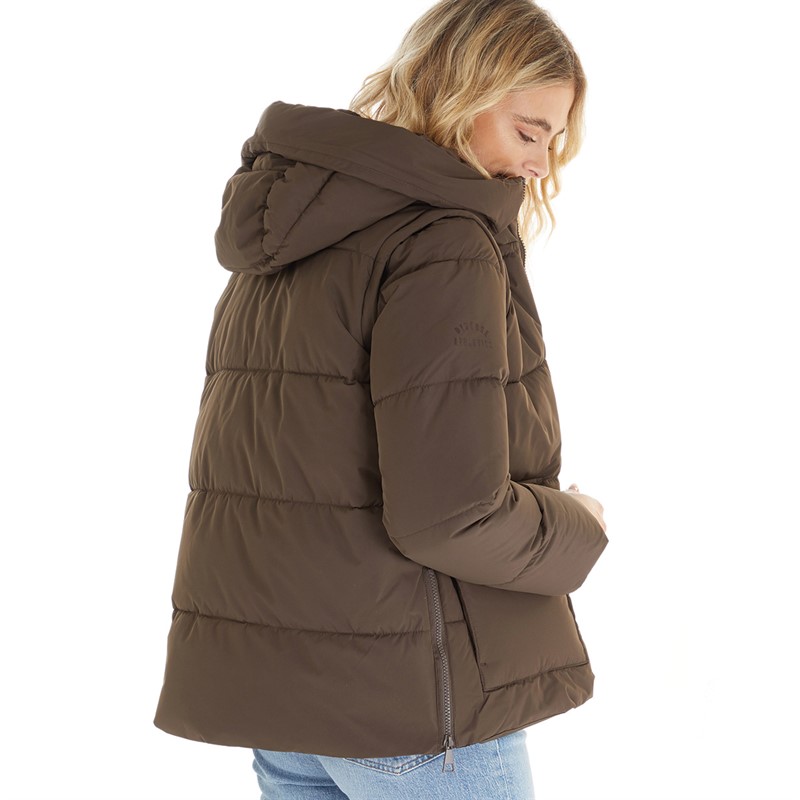 Diverse Vestes Puffa Moyrenna Femme Marron