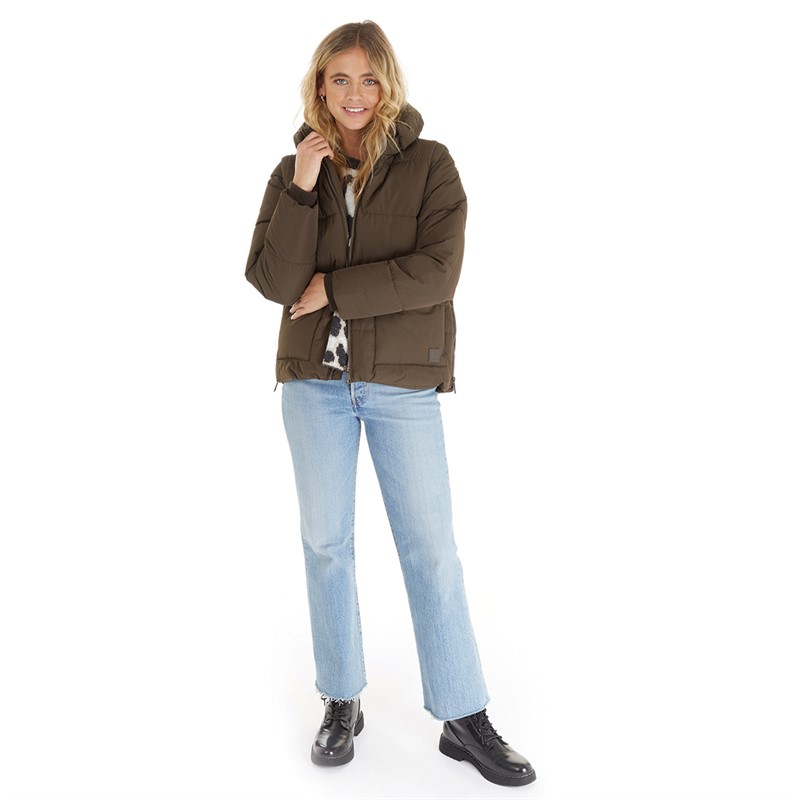 Diverse Vestes Puffa Moyrenna Femme Marron