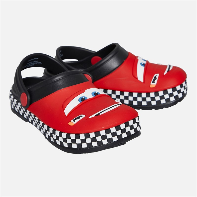 Cars Boys Lightning McQueen Clogs Red/Multi