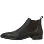 Bullboxer Herren Chelsea Boots Schwarz