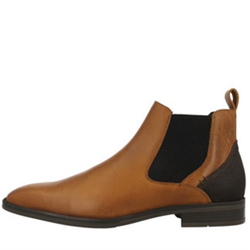 Bullboxer Herren Chelsea Boots Braun