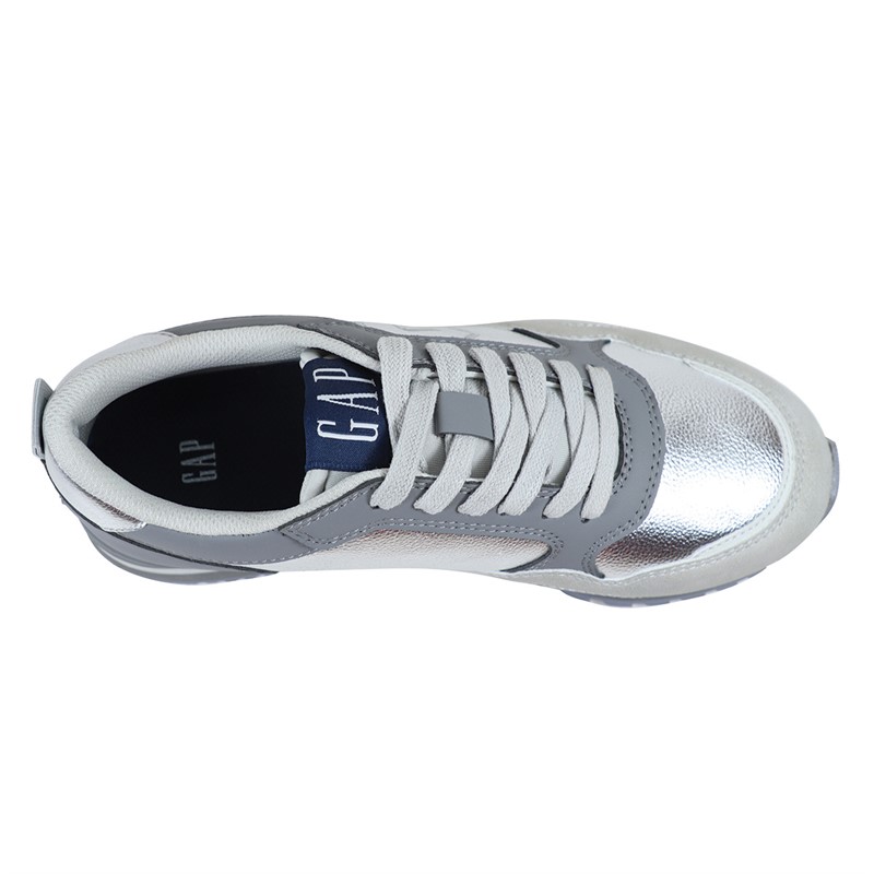 GAP Dame New York II Sneakers Metallisk