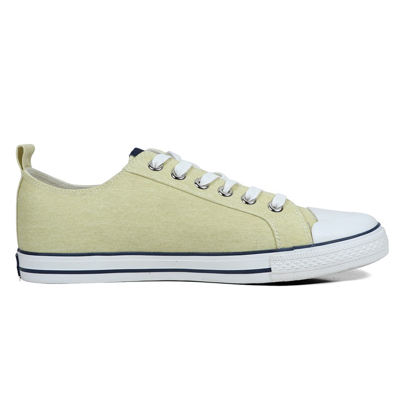 GAP Herre Houston II Lærredgummisko beige