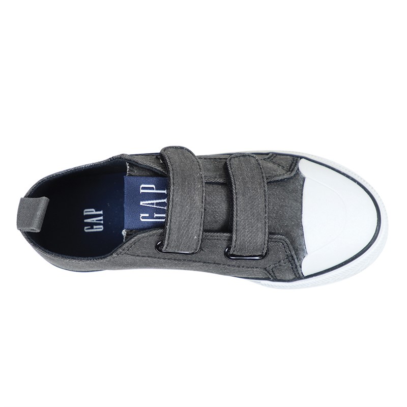 GAP Børn Houston Velcro IV Lærredgummisko Sort