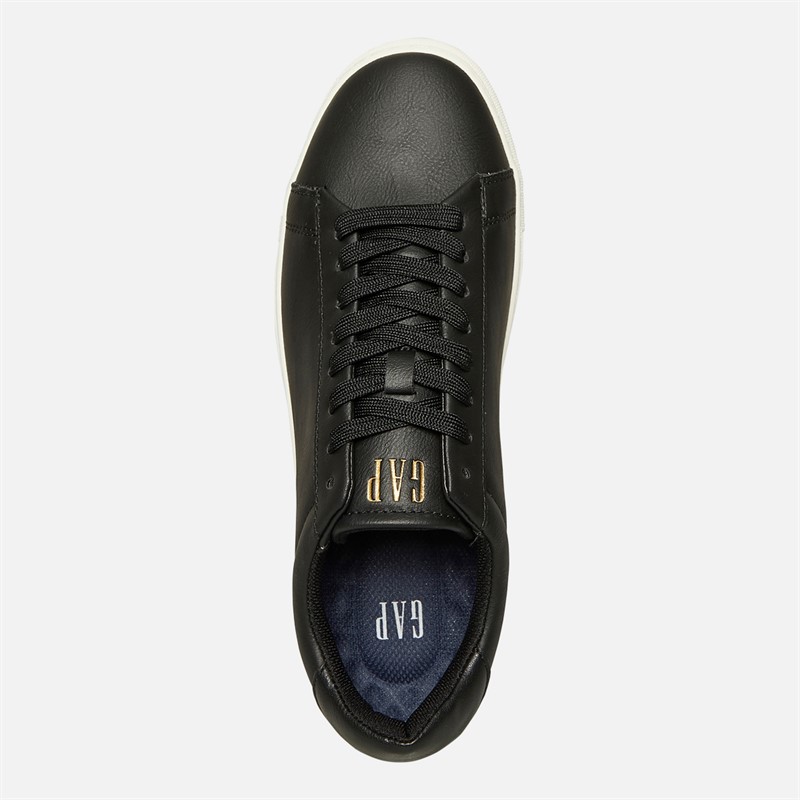 GAP Herren Memphis Cupsole Turnschuhe Schwarz