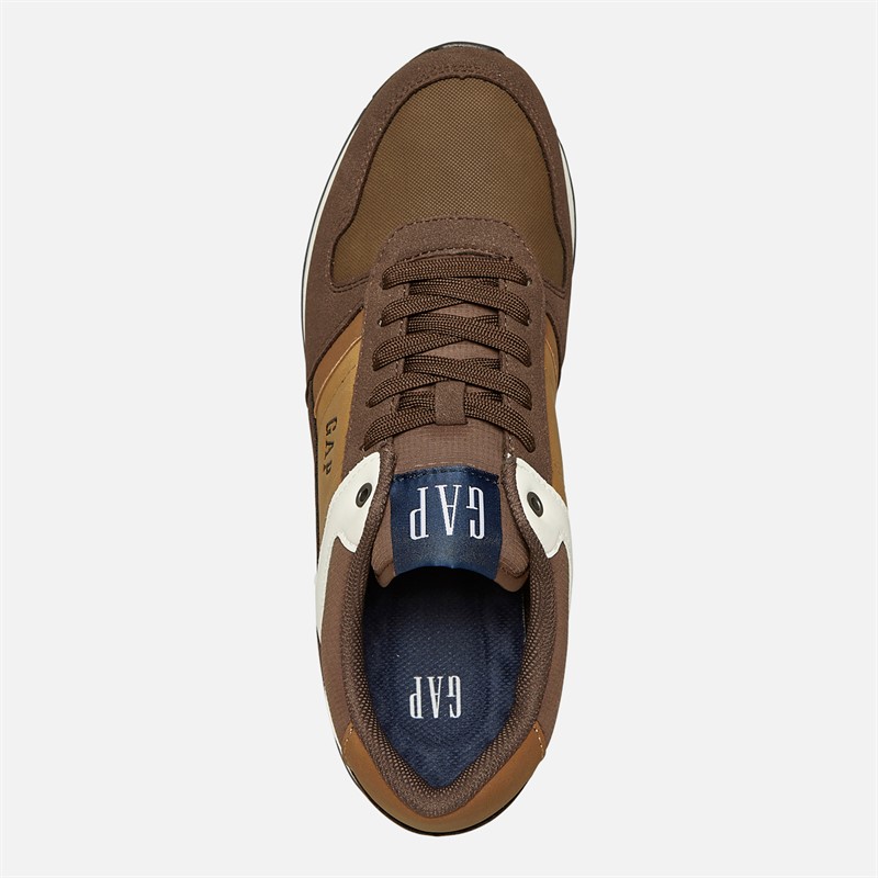 GAP Herren Sandiego II Retro Turnschuhe Braun