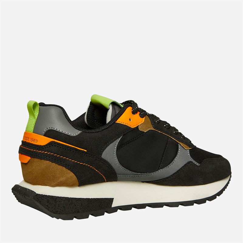 GAP Herren Genesi G 1 MX Turnschuhe Schwarz Orange