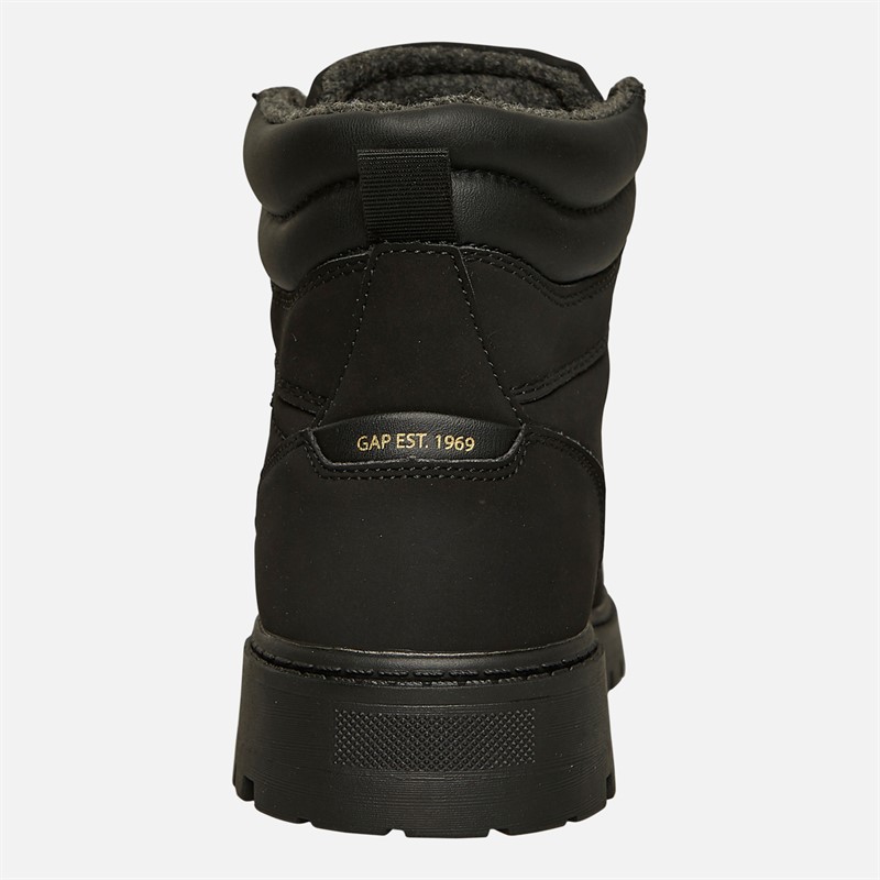 GAP Herren Westport Mid II Stiefel Schwarz