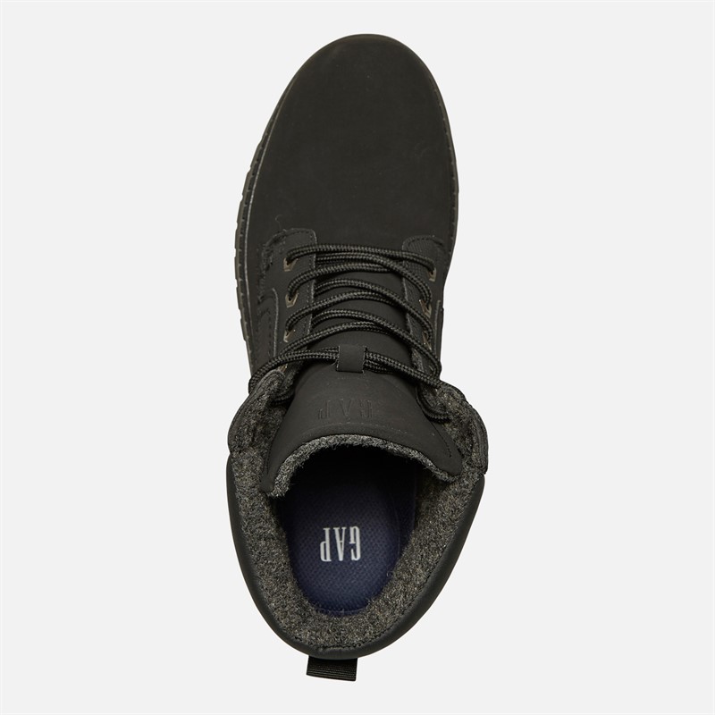 GAP Herren Westport Mid II Stiefel Schwarz