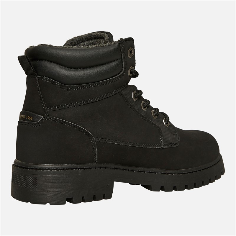 GAP Herren Westport Mid II Stiefel Schwarz