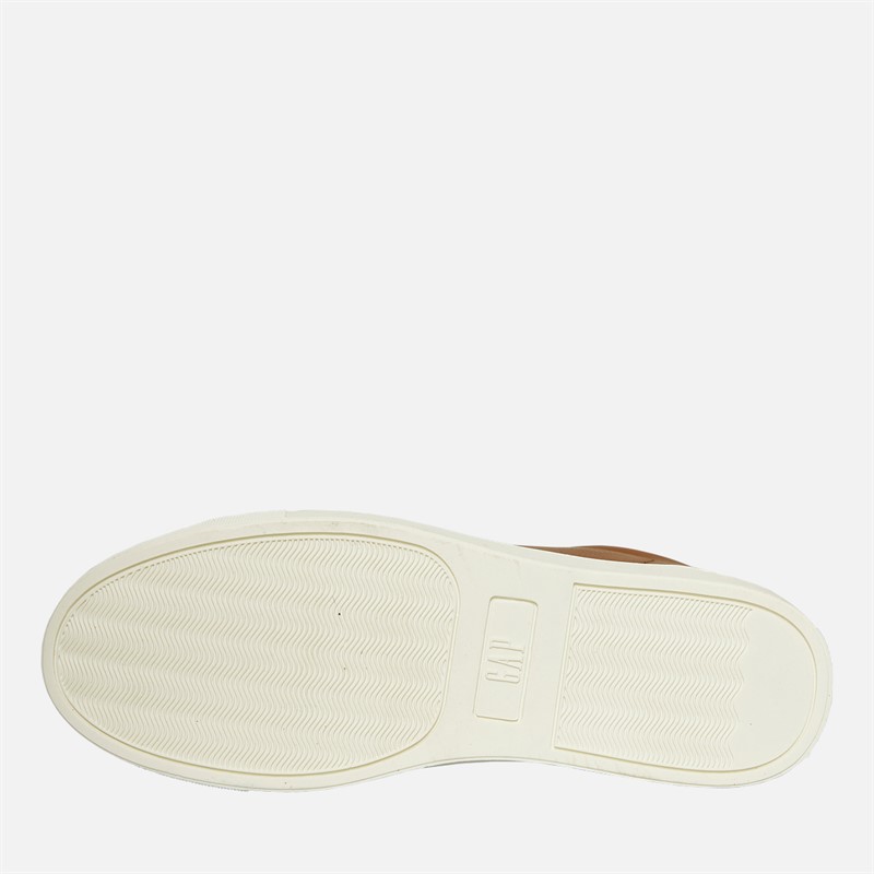 GAP Herren Memphis Cupsole Turnschuhe Ingwer Keks