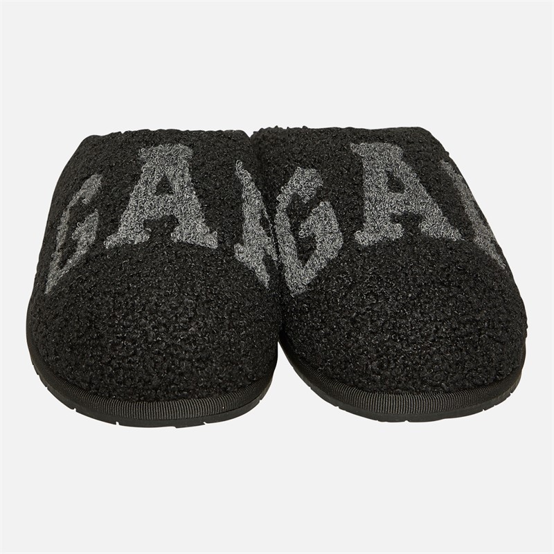 GAP Herren Plano III Borg Hausschuhe Schwarz