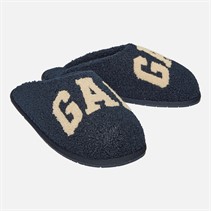 GAP Mens Plano III Borg Slippers Elysian Blue
