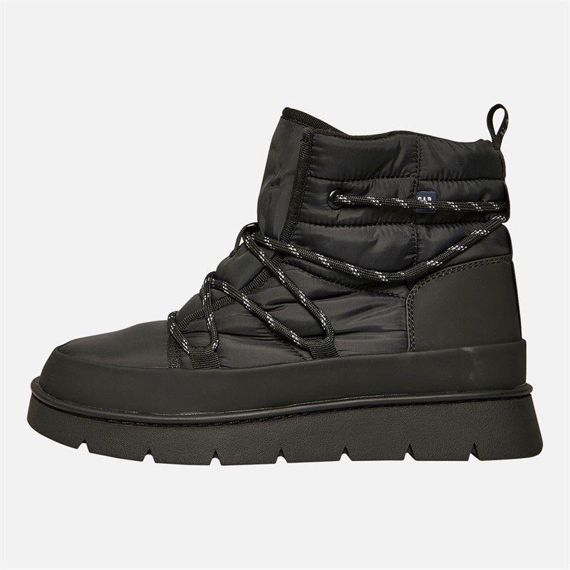 GAP Womens Richmond Winter High Snow Boots Black - Size 41