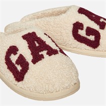 GAP Womens Plano II Borg Slippers Sand Khaki
